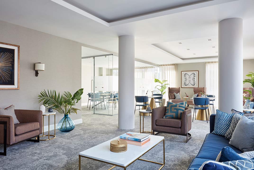 The Claves Resident’s Lounge | New Homes in Mill Hill, North London